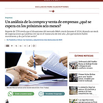 Un anlisis de la compra y venta de empresas: qu se espera en los prximos seis meses?